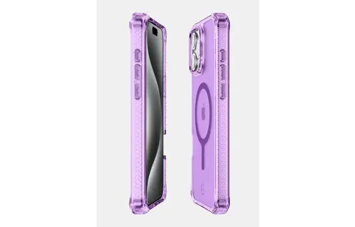 ITSKINS Hybrid R Vapor MagSafe Case for iPhone 16 Pro - Light Purple