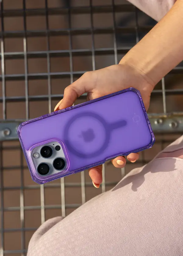 ITSKINS Hybrid R Vapor MagSafe Case for iPhone 16 Pro - Light Purple