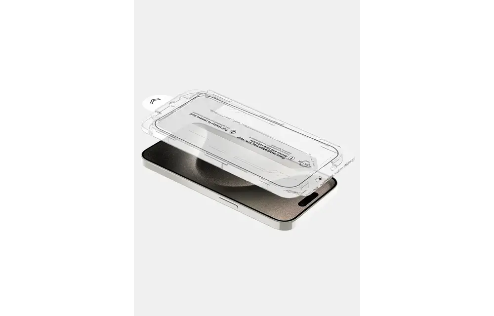 ITSKINS Supreme Glass Protector with Eco-Friendly Alignment Tool for iPhone 16 Pro - Clear