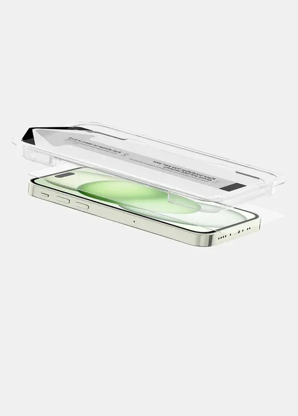 ITSKINS Supreme Glass Protector with Eco-Friendly Alignment Tool for iPhone 16 Plus - Clear