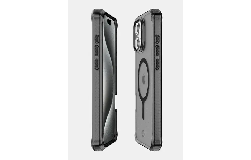 ITSKINS Hybrid R Vapor MagSafe Case for iPhone 16 Pro Max - Smoke