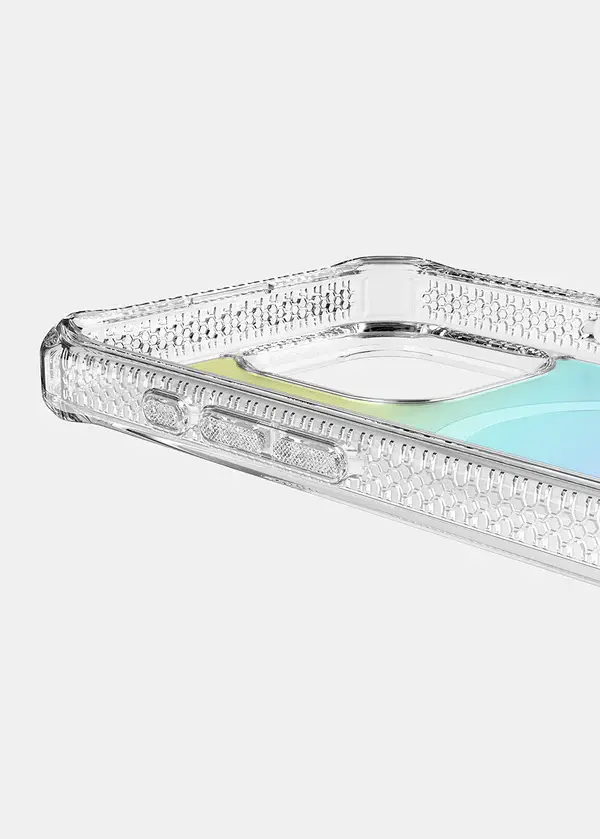 ITSKINS Hybrid R Vapor MagSafe Case for iPhone 16 Pro - Iridescent Violet