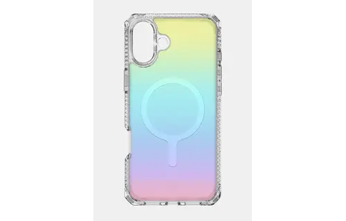 ITSKINS Hybrid R Vapor MagSafe Case for iPhone 16 - Iridescent Violet