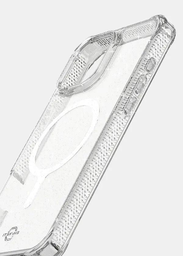 ITSKINS Hybrid R Spark MagSafe Case for iPhone 16  Pro max - Transparent