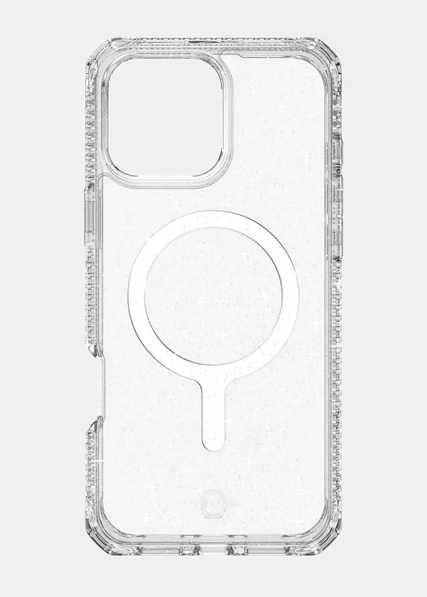 ITSKINS Hybrid R Spark MagSafe Case for iPhone 16  Pro - Transparent