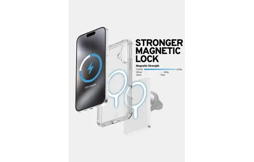 ITSKINS Hybrid R Spark MagSafe Case for iPhone 16  - Transparent
