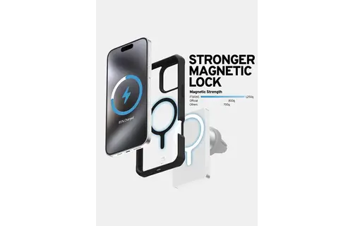 ITSKINS Hybrid R Solid MagSafe Case for iPhone 16 Pro - Black/Clear