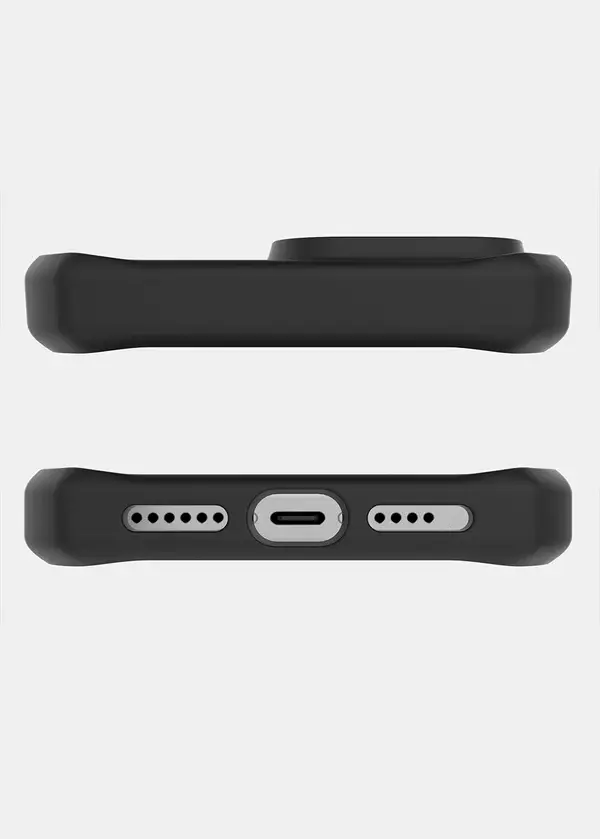 ITSKINS Hybrid R Solid MagSafe Case for iPhone 16 Pro Max - Black/Clear