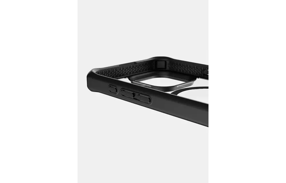 ITSKINS Hybrid R Solid MagSafe Case for iPhone 16 Pro Max - Black/Clear
