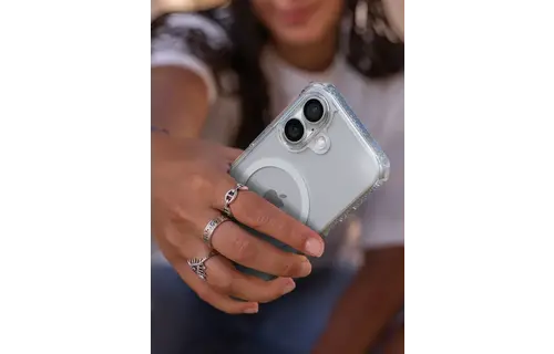 ITSKINS Hybrid R Clear MagSafe Case for iPhone 16 Plus - Transparent