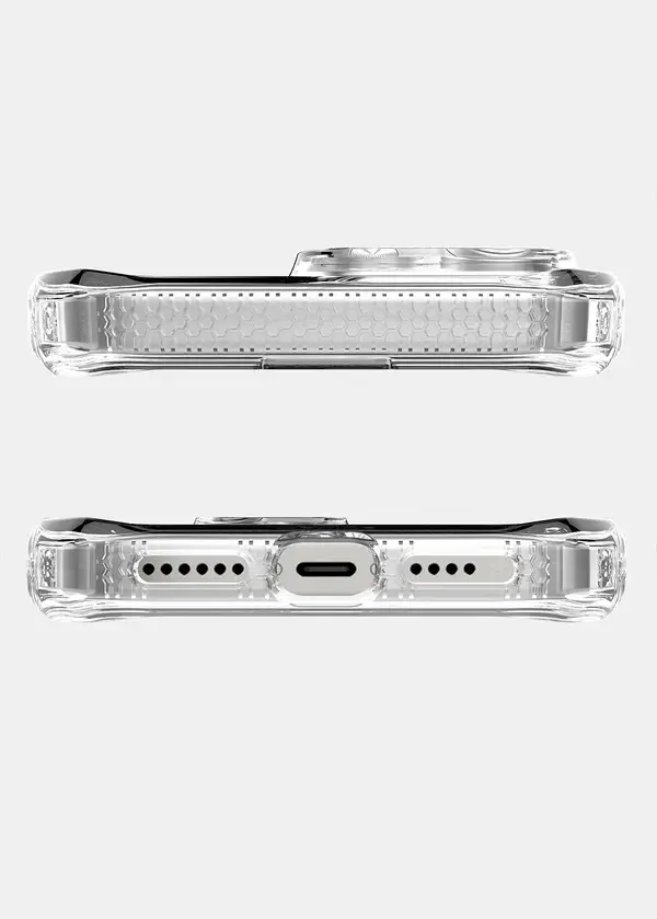 ITSKINS Hybrid R Clear MagSafe Case for iPhone 16 Pro - Transparent