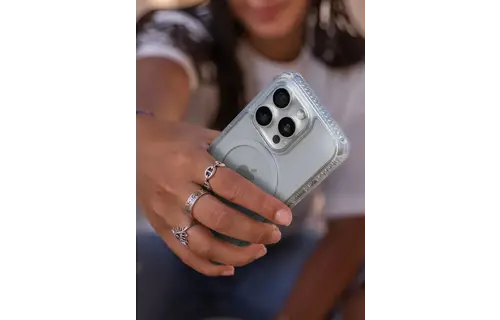 ITSKINS Hybrid R Clear MagSafe Case for iPhone 16 Pro - Transparent