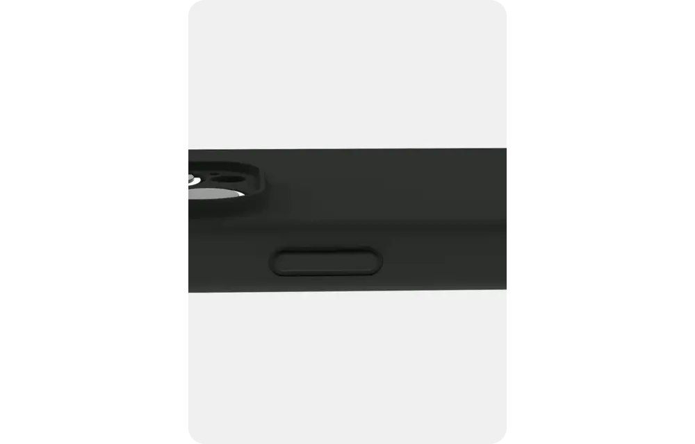 Avana velvet Silicone MagSafe Case for iPhone 16 Pro Max - Black