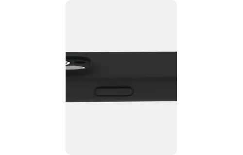 Avana velvet Silicone MagSafe Case for iPhone 16 Pro Max - Black