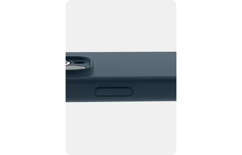 Avana velvet Silicone MagSafe Case for iPhone 16 Pro - Navy