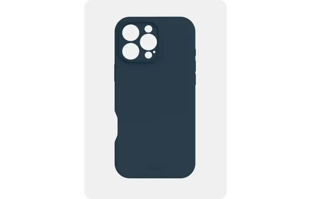 Avana velvet Silicone MagSafe Case for iPhone 16 Pro - Navy