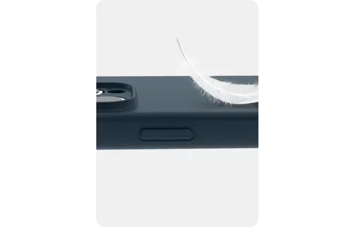 Avana velvet Silicone MagSafe Case for iPhone 16 Pro - Navy