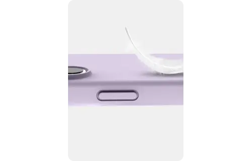 Avana velvet Silicone MagSafe Case for iPhone 16 - Lavender