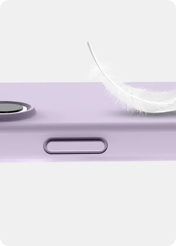 Avana velvet Silicone MagSafe Case for iPhone 16 - Lavender