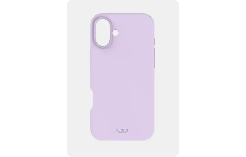 Avana velvet Silicone MagSafe Case for iPhone 16 - Lavender