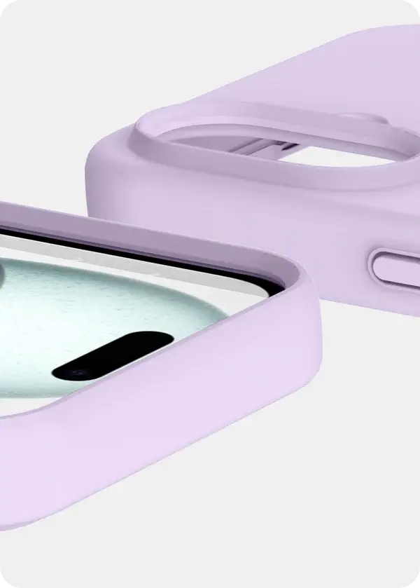 Avana velvet Silicone MagSafe Case for iPhone 16 - Lavender