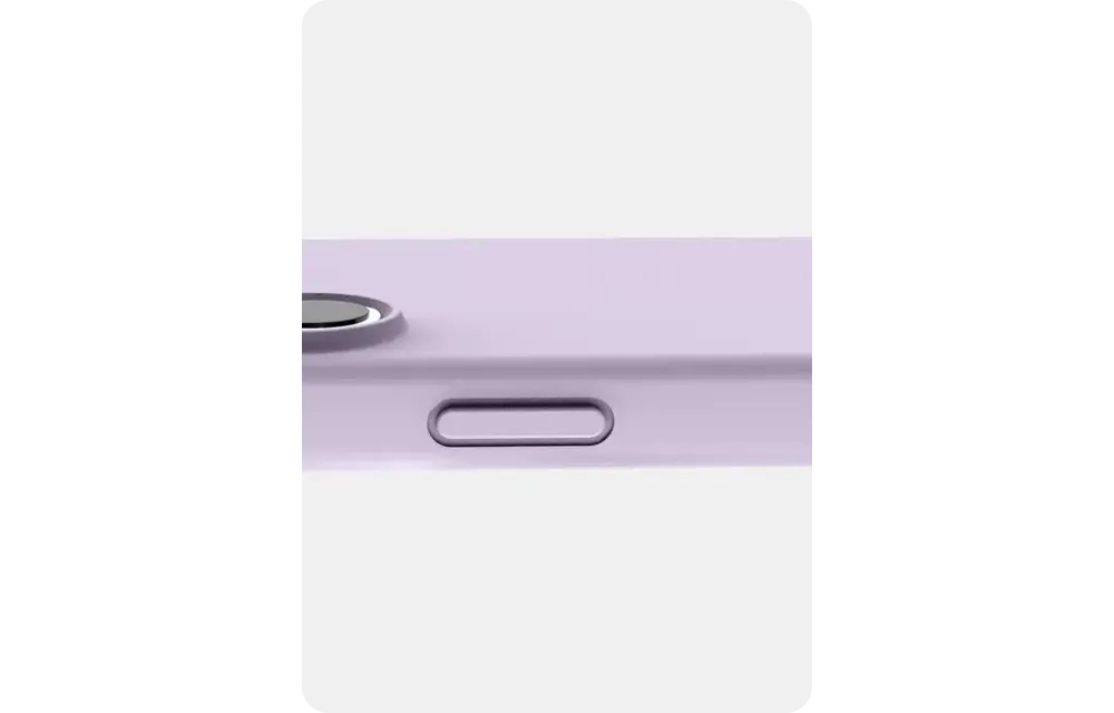 Avana velvet Silicone MagSafe Case for iPhone 16 - Lavender