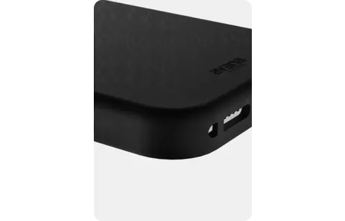 Avana Leather MagSafe Case for iPhone 16 Pro - Ash Black