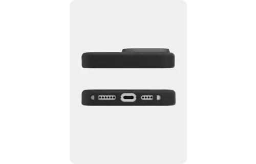 Avana Leather MagSafe Case for iPhone 16 Pro - Ash Black