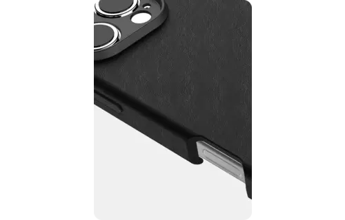 Avana Leather MagSafe Case for iPhone 16 Pro - Ash Black