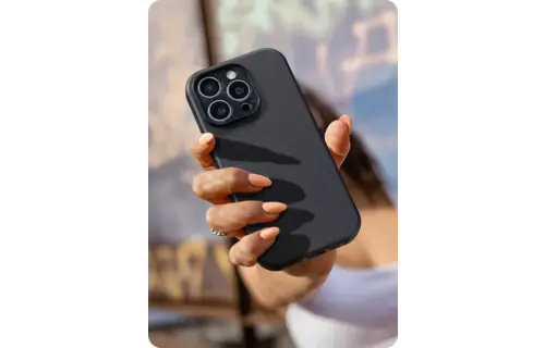 Avana Leather MagSafe Case for iPhone 16 Pro - Ash Black