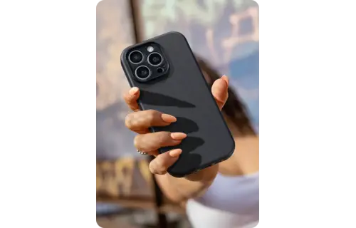 Avana Leather MagSafe Case for iPhone 16 Pro Max - Ash Black