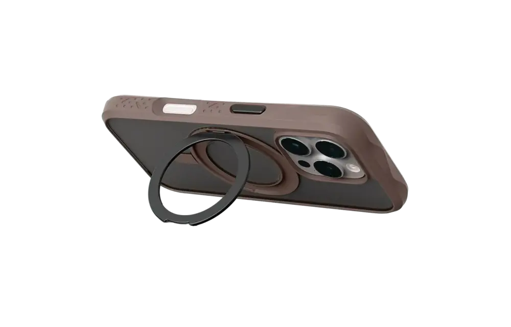 LAUT Crystal Matter MagSafe Case for iPhone 16 Pro Max - Earth Brown