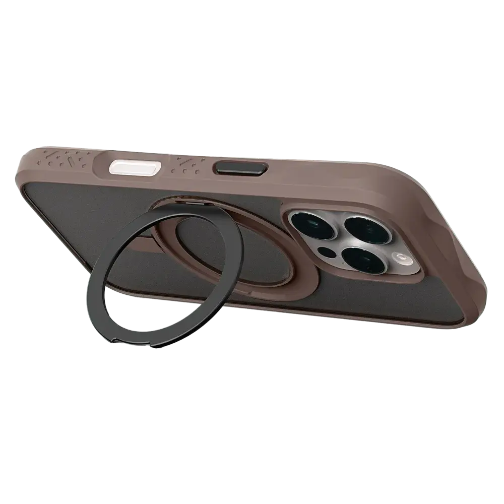 LAUT Crystal Matter MagSafe Case for iPhone 16 Pro Max - Earth Brown