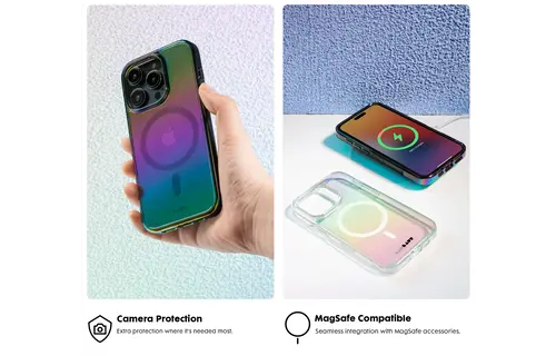 LAUT HOLO MagSafe Case for iPhone 16 Pro - Holo Midnight