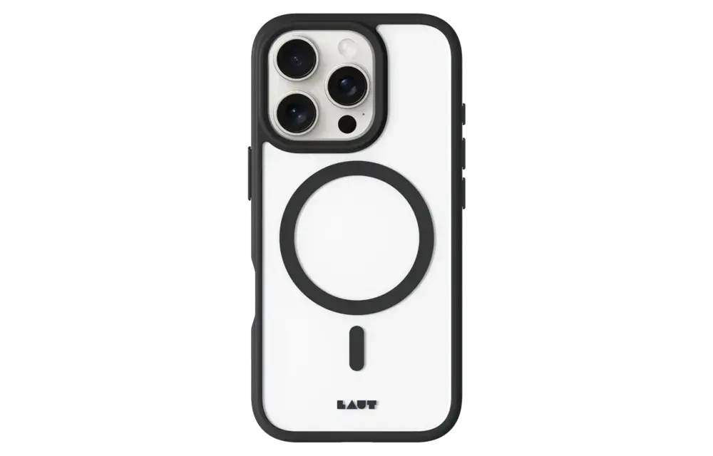 LAUT HUEX Protect MagSafe Case for iPhone 16 Pro Max - Black