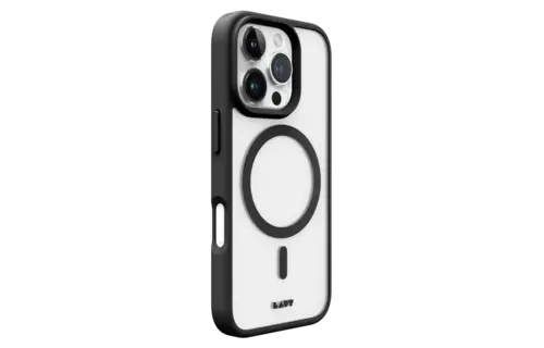 LAUT HUEX Protect MagSafe Case for iPhone 16 Pro - Black