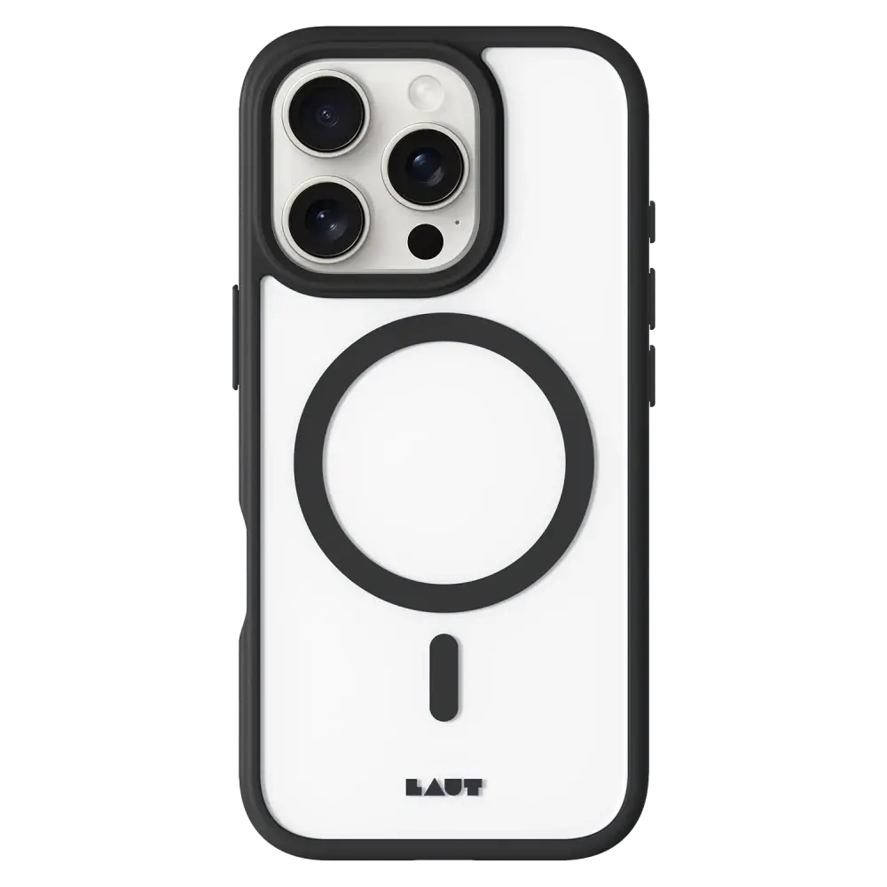 LAUT HUEX Protect MagSafe Case for iPhone 16 Pro - Black