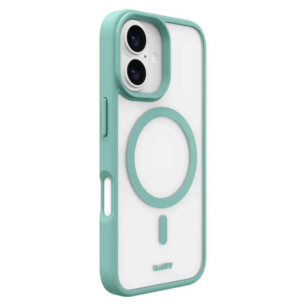 LAUT HUEX Protect MagSafe Case for iPhone 16 Plus - Silt Green
