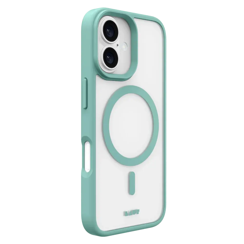 LAUT HUEX Protect MagSafe Case for iPhone 16 - Silt Green