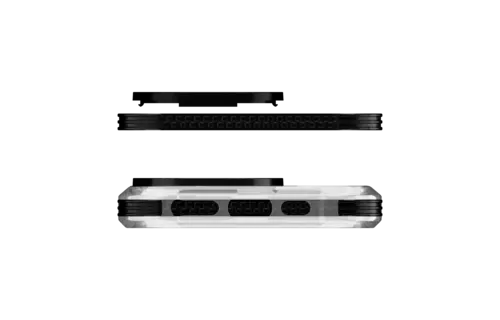 Buttercase Inspire MagSafe Series Protective Case For iPhone 16 Pro - Clear / Black