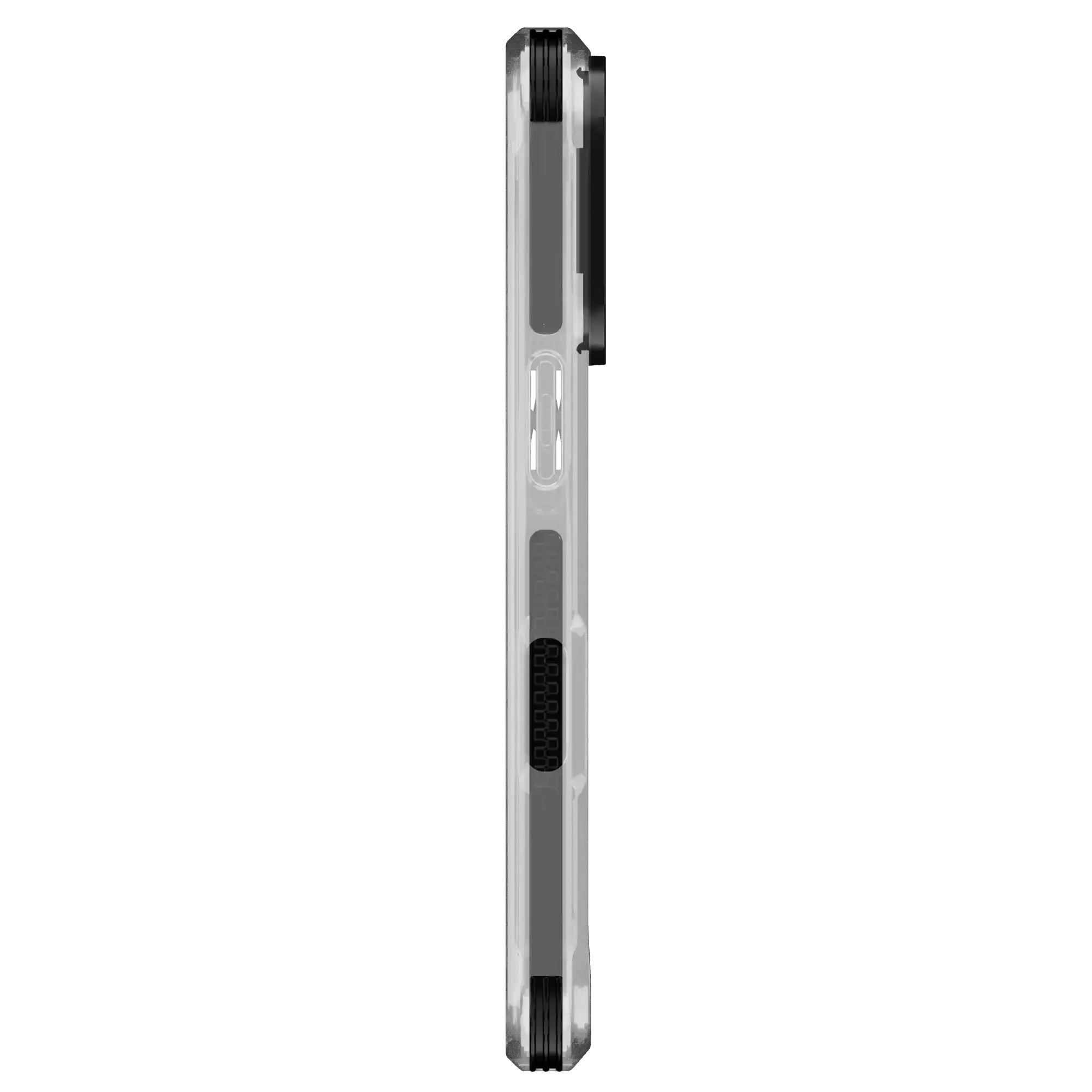 Buttercase Inspire MagSafe Series Protective Case For iPhone 16 Pro Max - Clear / Black