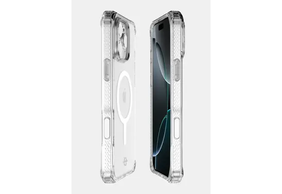 ITSKINS Hybrid R Touch Clear MagSafe Case for iPhone 16 Pro Max - Transparent