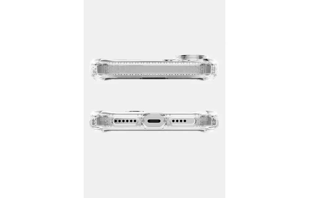 ITSKINS Hybrid R Touch Clear MagSafe Case for iPhone 16 - Transparent