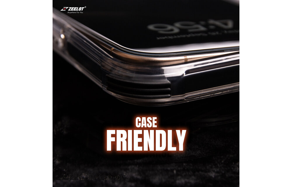 Zeelot 2.5D+ Solidsleek Screen Protector for iPhone 16 Pro Max - Privacy