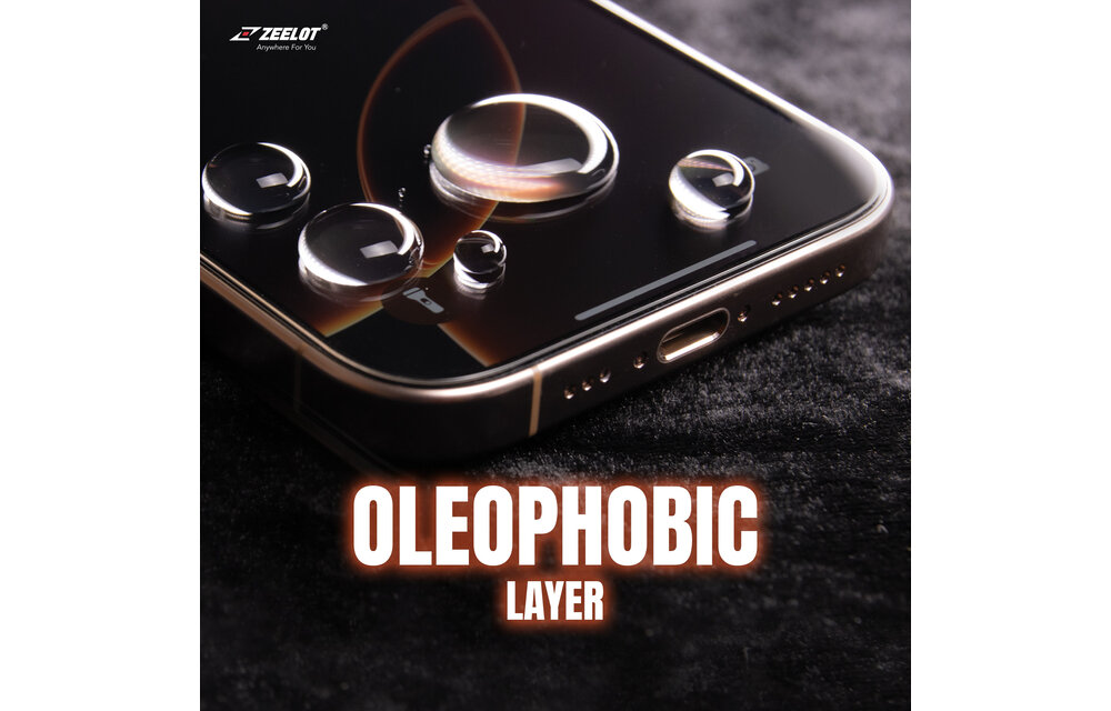 Zeelot 2.5D+ Solidsleek Screen Protector for iPhone 16 Pro Max - Privacy
