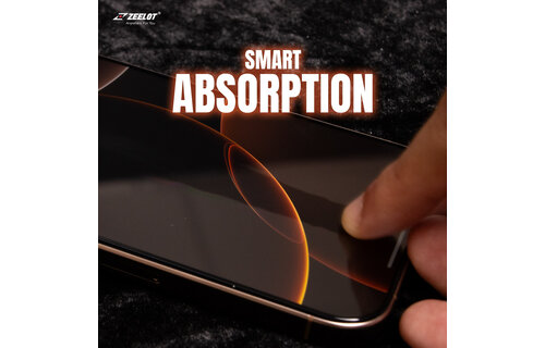 Zeelot 2.5D+ Solidsleek Screen Protector for iPhone 16 Pro Max - Privacy