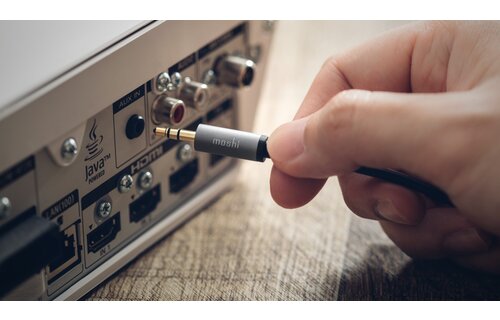 Moshi Aux 3.5mm to USB-C Cable 4ft/1.2m - Black