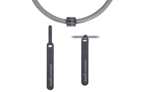 Moshi Integra USB-C to Lightning Charge and Sync  Cable with 90-degree Connector 5ft /1.5m - Titanium Gray