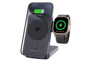 Powerology  10000mAh Qi2 - 15W iPhone 15 Magsafe Powerbank Watch Charger