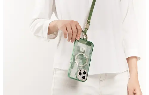 Moshi iGlaze MagSafe Case for iPhone 16 Pro Max - Sunlit Green